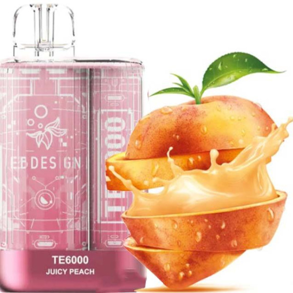 Elf Bar TE6000 Преміум POD 4% Juicy Peach Соковитий Персик
