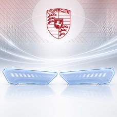 Антигравійна захисна бронеплівка за лекалами для Porsche 911 991 2011-2019 - оптика (фари та ПТФ)