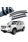 Дефлектори вікон вітровики HIC для Nissan X-Trail (T31) 2007-2014 Димчастий Акрил (NI35)