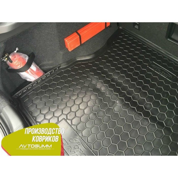 Автомобильный коврик в багажник Ford Mondeo 5 2015- Hatchback / Резиновый (Avto-Gumm)