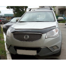 Дефлектор капота мухобойка Ssang Yong Actyon 2011-2013