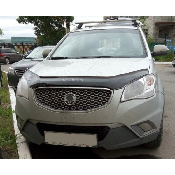 Дефлектор капота мухобойка Ssang Yong Actyon 2011-2013