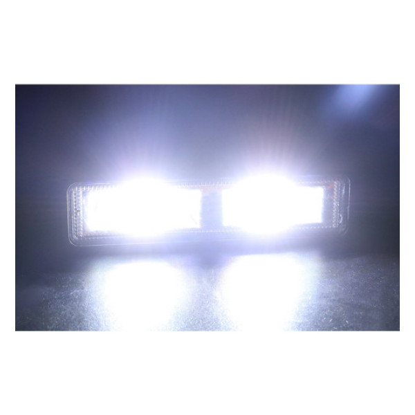 LED Додаткова Фара 160x50x44 мм 20W 6000К 9-36V Ближнє світло (WLP-7616) 20W (W 0560)