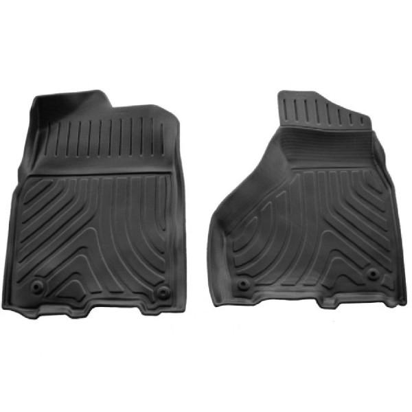 RAM 1500 Crew cab 2009-2018 комплект 3D ковриков с 2 штук