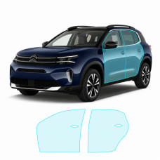 Антигравійна захисна бронеплівка за лекалами для Citroen C5 Aircross I facelift 2022-2024 - зони дверей і стійки вікон