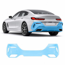 Антигравийная защитная бронепленка по лекалам для BMW 8 Series G15/G14/G16 facelift 2022- задний бампер