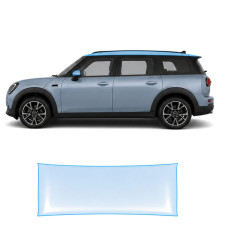Антигравийная защитная бронепленка по лекалам для Mini Clubman F54 facelift 2019-2024 - зона крыши