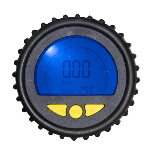 Автомобільний компресор Vitol 100psi 14Amp 37л Ліхтар Автостоп прикурювач (K-22)