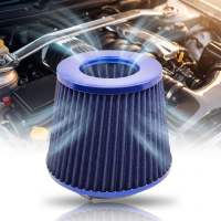 Фильтр нулевого сопротивления SPORT BLUE (под патрубок d=63 мм)
