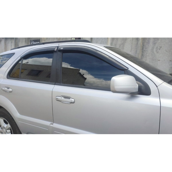 Дефлекторы окон ветровики для KIA Sorento (BL) 2002-2009 Voron Glass