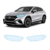 Антигравийная защитная бронепленка по лекалам для Mercedes-Benz EQE SUV X294 2022- оптика (фары и ПТФ)