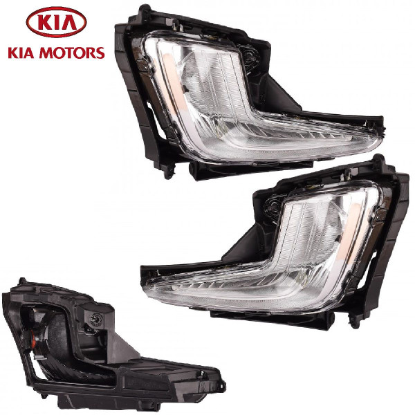 Противотуманные фары для KIA Rio 2011-2014 Комплект (KA-550)