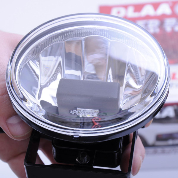 Протитуманні LED Фари круглі / кнопка вкл / викл / Лінзовані D100 мм / 12V / 12W / 6000K-CREE / 2 шт