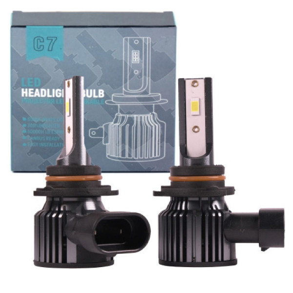 LED лампи автомобільні HB4 60W 9600lm C7 3570 Chip 6000K IP65 9-32V (9006)