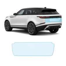 Антигравийная защитная бронепленка по лекалам для Land Rover Range Rover Velar L560 2017-2020 - зона крышки багажника