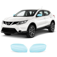 Антигравийная защитная бронепленка по лекалам для Nissan Qashqai J11 2014-2017 - зеркала