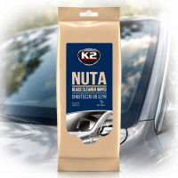 Салфетки влажные для очистки стекла K2 Nuta Wipes 20х18 см (K500) 24 шт