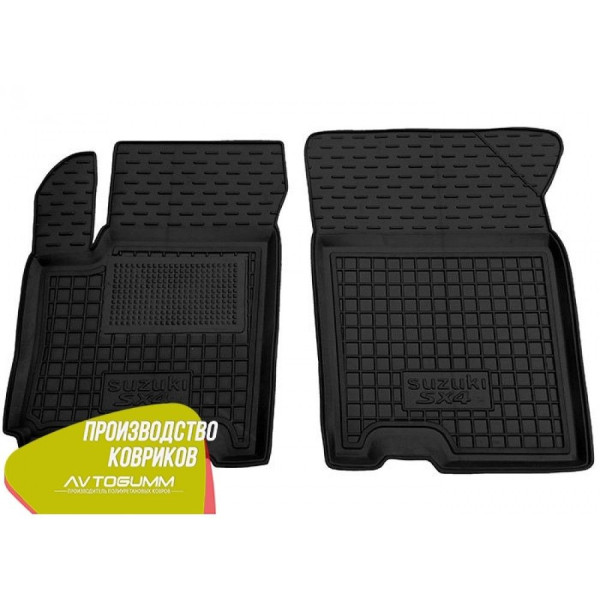 Передние коврики в автомобиль Suzuki SX4 2013- (Avto-Gumm)