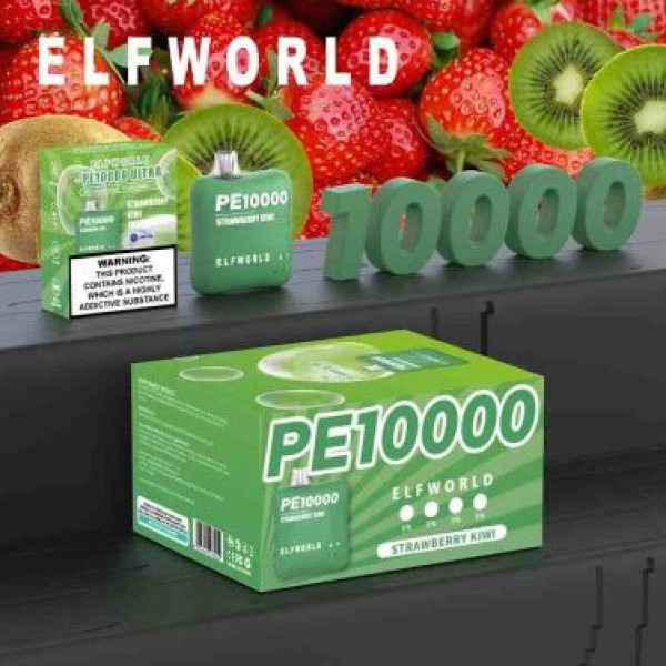 Elf Bar World PE10000 POD 5% Strawberry Kiwi Полуниця Ківі (Підряджається)