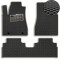 Килимки в салон EVA для Lexus RX 350 2003-2009 з підп'ятником Чорні-Бежовий кант 5 шт