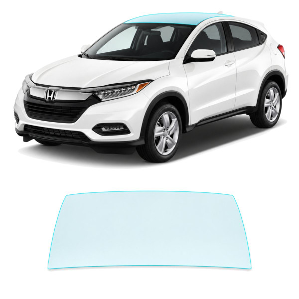 Антигравійна захисна бронеплівка за лекалами для Honda HR-V (US/глобальний) II facelift 2019-2021 - зона даху
