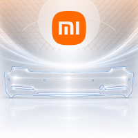 Антигравийная защитная бронепленка по лекалам для Xiaomi YU7 I 2025- задний бампер