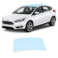 Антигравийная защитная бронепленка по лекалам для Ford Focus III facelift 2015-2018 - зона крыши