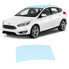 Антигравійна захисна бронеплівка за лекалами для Ford Focus III facelift 2015-2018 - зона даху