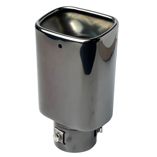 Насадка на глушитель Vitol 165x95-70x59 мм Темный Хром (НГ-0415-BK)