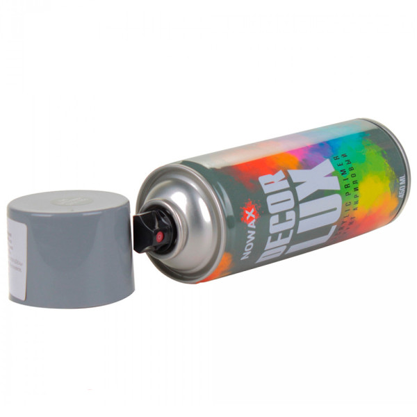 Грунтовка Акриловая Nowax Спрей 450 мл Серая (slate grey/ral7015) NX48035
