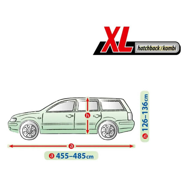 Тент автомобільний для Хечбека Універсала XL 480 х 148 x 136 см Membrane Garage (5-4729-248-3050)