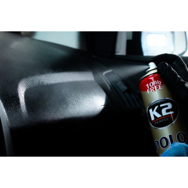 Полироль торпеды спрей K2 Polo Peach (Персик) 750 ml Оригинал (K20130)