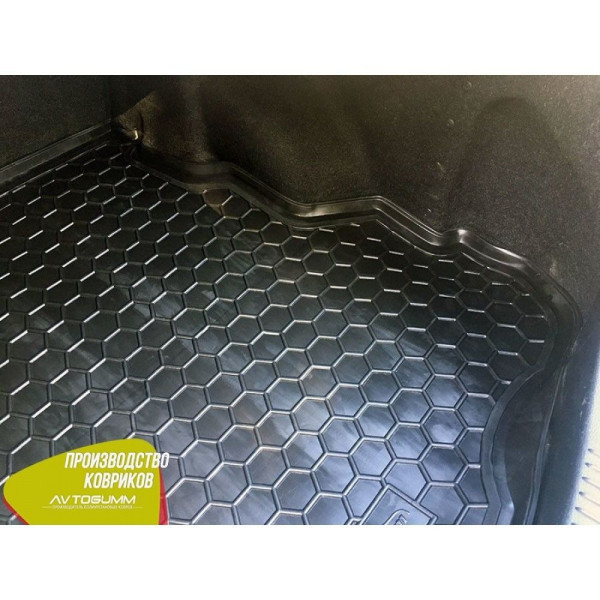 Автомобильный коврик в багажник Mazda 6 2002-2007 Sedan / Резиновый (Avto-Gumm)