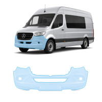 Антигравійна захисна бронеплівка за лекалами для Mercedes-Benz Sprinter W907 2018- передній бампер