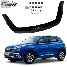 Дефлектор капота мухобойка Chery Tiggo 4 2019- Евро Крепление (Vip Tuning) CR29