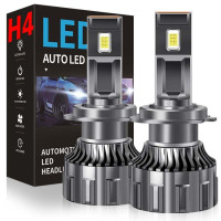 LED лампи автомобільні R11 H4 70W (11600lm 6000K +400% IP68 DC9-24V)