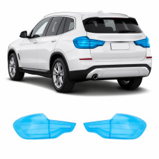 Антигравийная защитная бронепленка по лекалам для BMW X3 G01 2017-2021 - задние фонари стопы