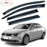 Дефлекторы окон ветровики HIC для Volkswagen Passat B8 2015- седан Оригинал (VW56)