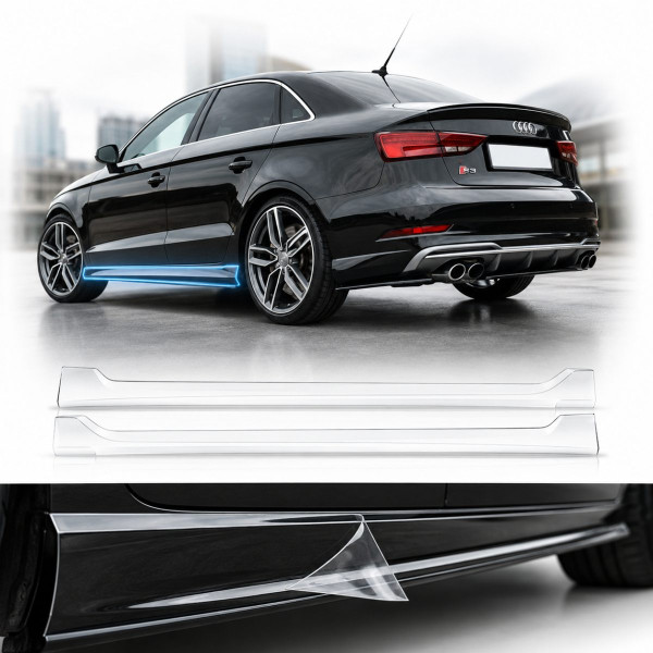 Антигравійна захисна бронеплівка за лекалами для Audi A3 8V 2012-2020 - нижня зона кузова