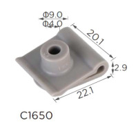 Кліпса бампера Mazda (B45556135, B455-56-135, 16071) (C1650)