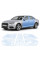 Антигравийная защитная бронепленка по лекалам для Audi A4 B9 2015-2019 - зоны дверей и стойки окон