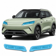 Антигравийная защитная бронепленка по лекалам для BYD Yuan Up (Atto 2) I 2024- оптика (фары и ПТФ)