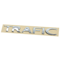 Эмблема надпись Trafic III 248 x 31 мм 2014- скотч