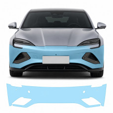Антигравийная защитная бронепленка по лекалам для BYD Seal I 2022-2024 - передний бампер