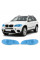 Антигравийная защитная бронепленка по лекалам для BMW X5 E70 2006-2013 - оптика (фары и ПТФ)