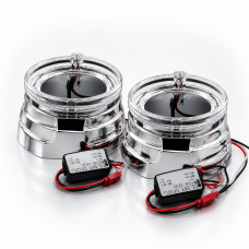 LED Маска під лінзу 3" D76 мм LED CREE 2 шт (G132)