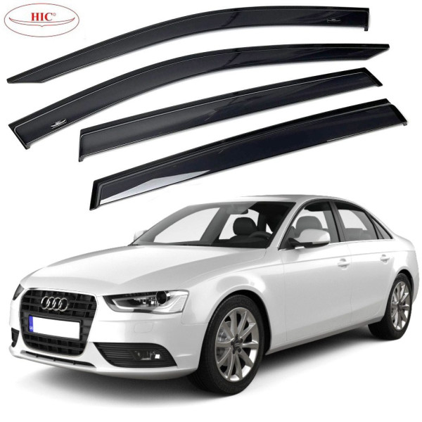 Дефлектори вікон вітровики HIC для Audi A4 (B8) 2008–2015 Avant Універсал Оригінал (AU34)