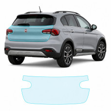 Антигравийная защитная бронепленка по лекалам для Fiat Tipo Cross (Egea Cross) I 2020- зона крышки багажника