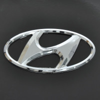 Эмблема для Hyundai 128 x 65 мм Getz 3M скотч
