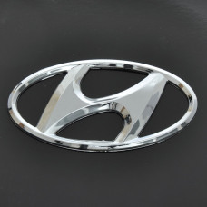 Емблема для Hyundai 128 x 65 мм Getz 3M скотч